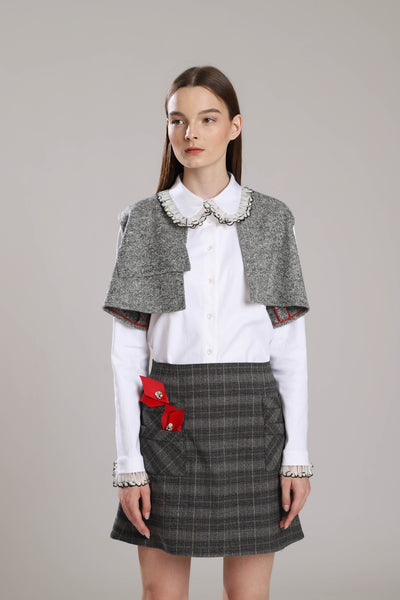 Bedford Mini Checkered Skirt