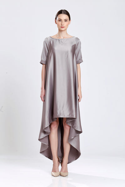 Des Jacotin Silk Cady Oversize Day Dress