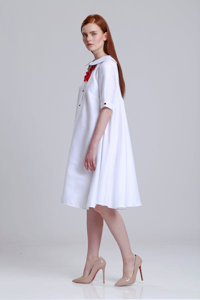 Oversize Shirt Dress