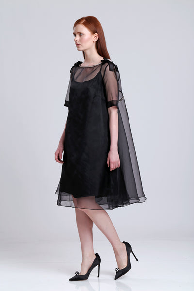 Silk Organza Oversize dress