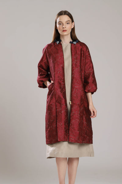 Bloomfield Jacquard Oversize Jacket